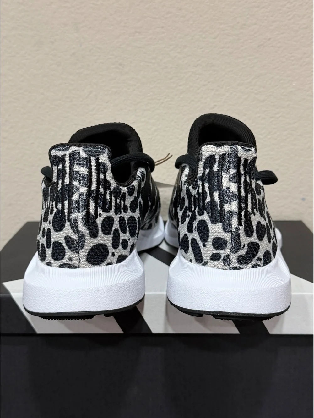 Size 5 - Adidas Women’s Swift Run 1.0 “Animal Print”